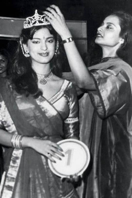 Juhi Chawla Miss India 1984