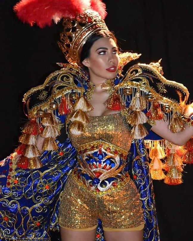 Giuliana Valenzuela from Peru takes home the award of Best in National Costume Competition