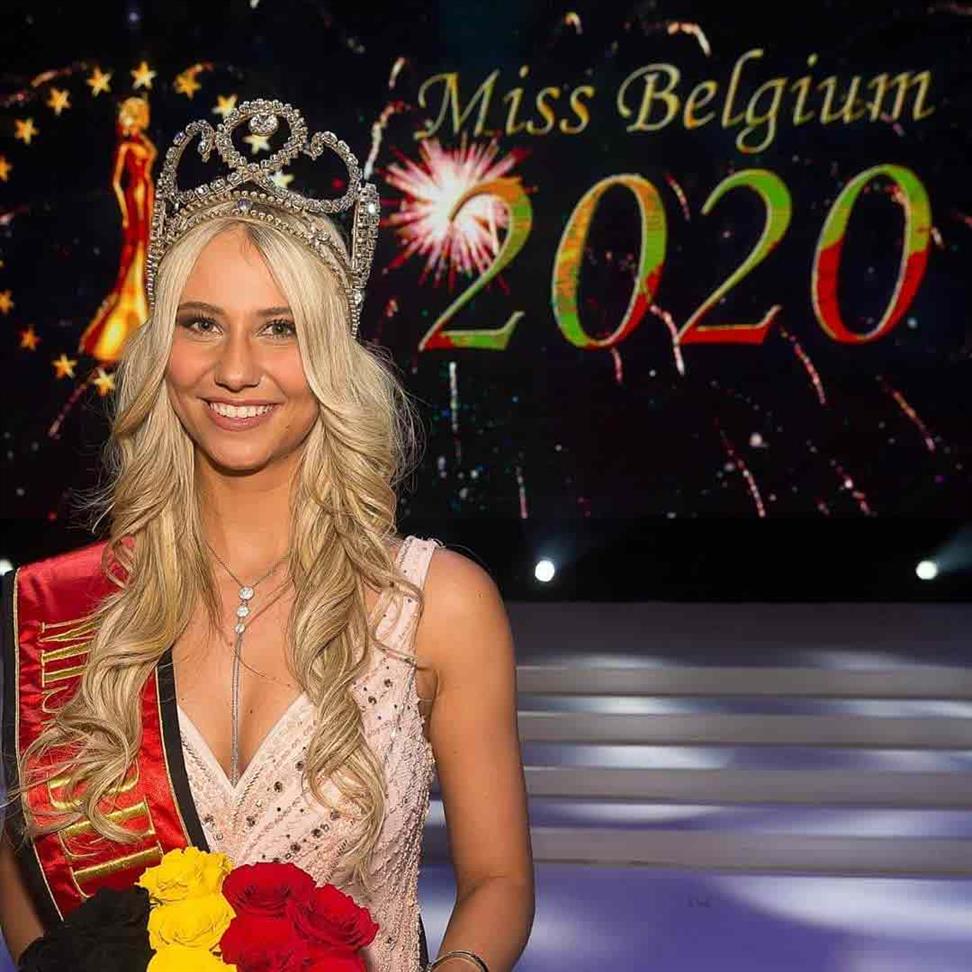 Celine Van Ouytsel crowned Miss Belgium 2020