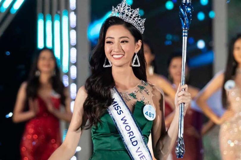 Luong Thùy Linh crowned Miss World Vietnam 2019