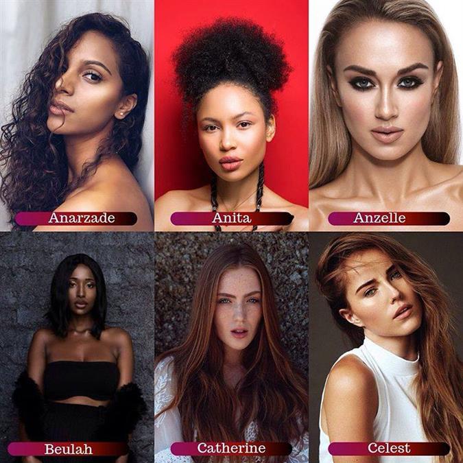 Miss South Africa 2019 Meet the Semi-Finalists