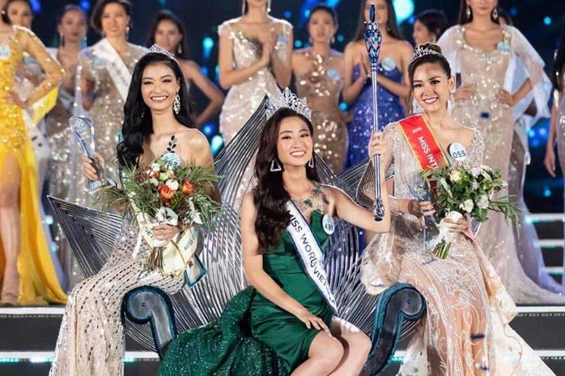 Luong Thùy Linh crowned Miss World Vietnam 2019