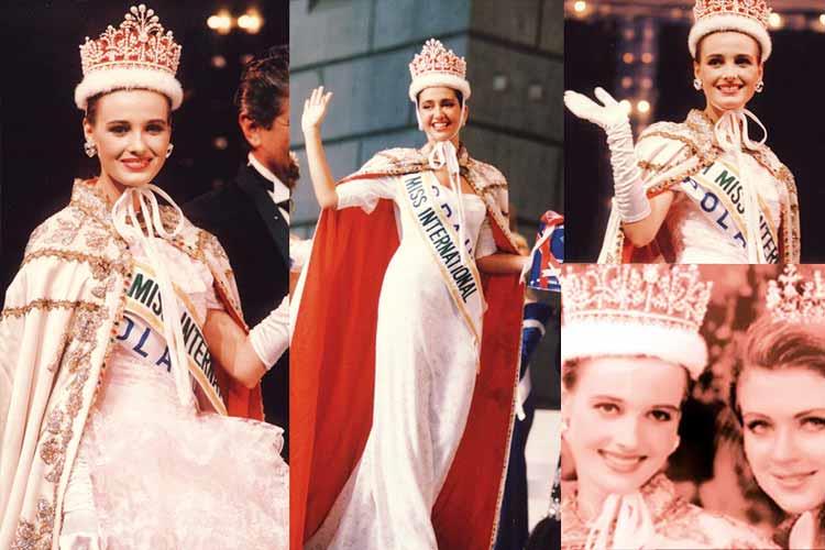 Agnieszka Kotlarska Miss International 1991 from Poland