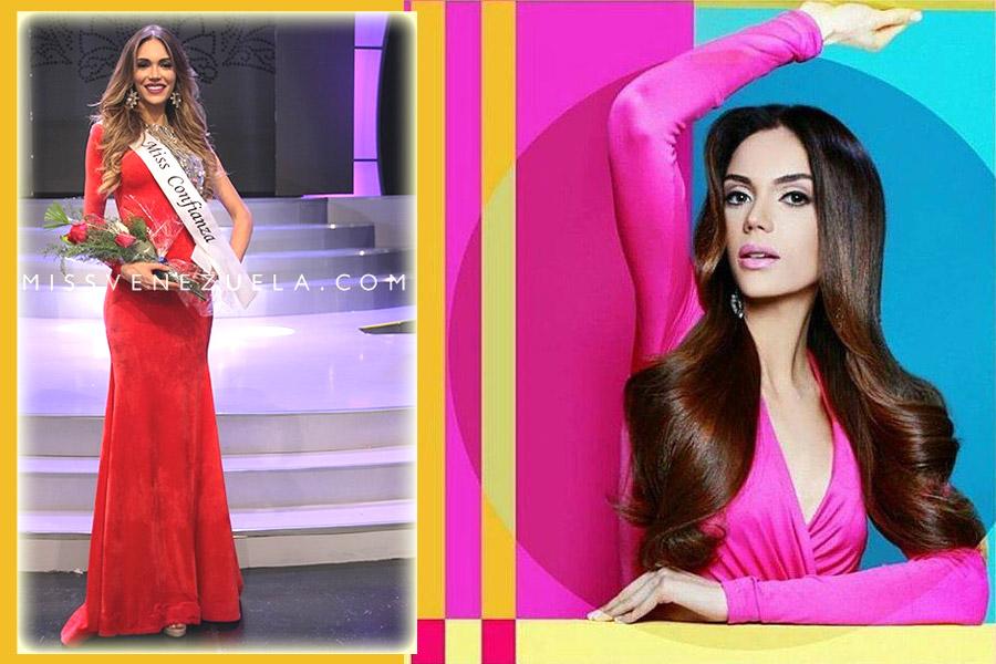 Winner of Miss Confidence Award at Miss Venezuela 2016 is Maria Victoria Ambrosio