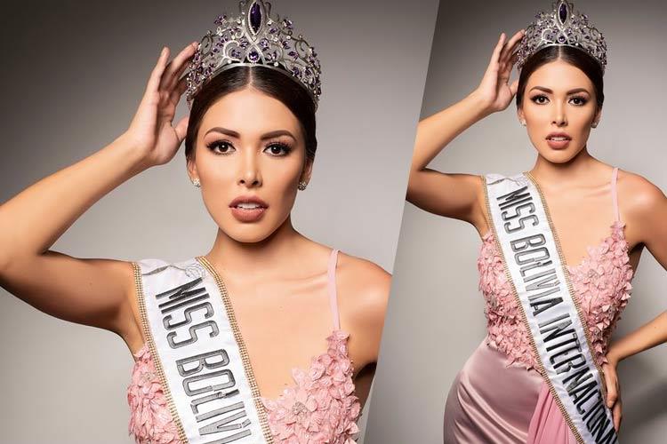 Valentina Perez Medina Miss International Bolivia 2019 for Miss International 2019