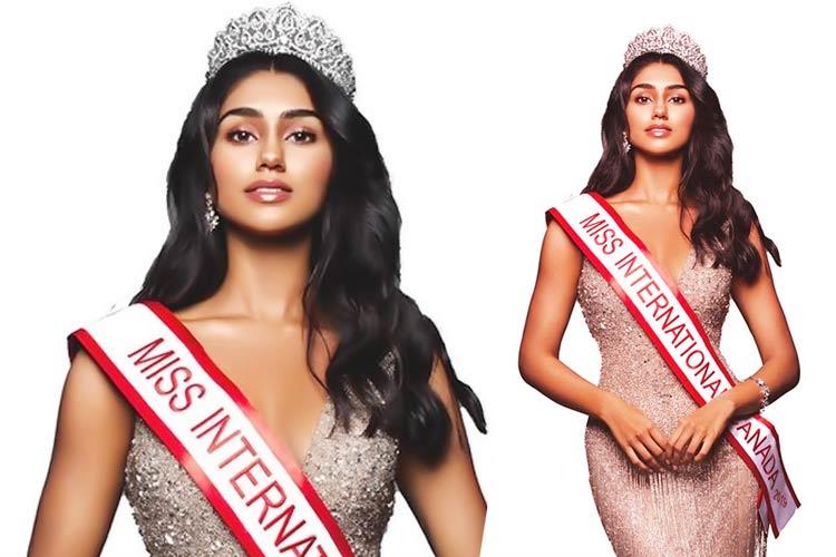 Megha Sandhu Miss International Canada 2019 for Miss International 2019