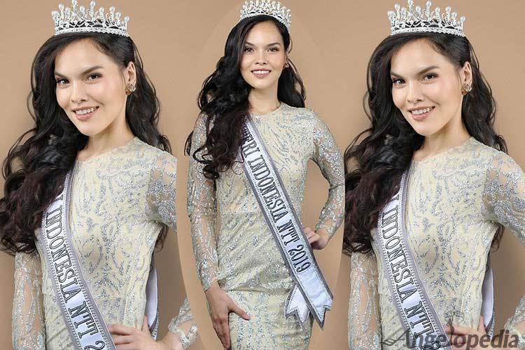 Maria Hostiana Napitupulu Miss Nusa Tenggara Timur Finalist Puteri Indonesia 2019