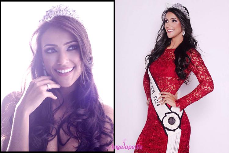 Monalisa Carneiro hailing from Goias for Miss Mundo Brasil 2015