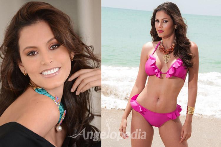 Andrea Gutierrez Miss Colombia for Miss Intercontinental 2015