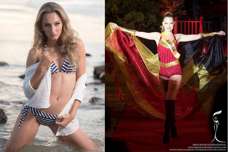 Claire Parker Miss Grand Australia 2015 for Miss Grand International 2015