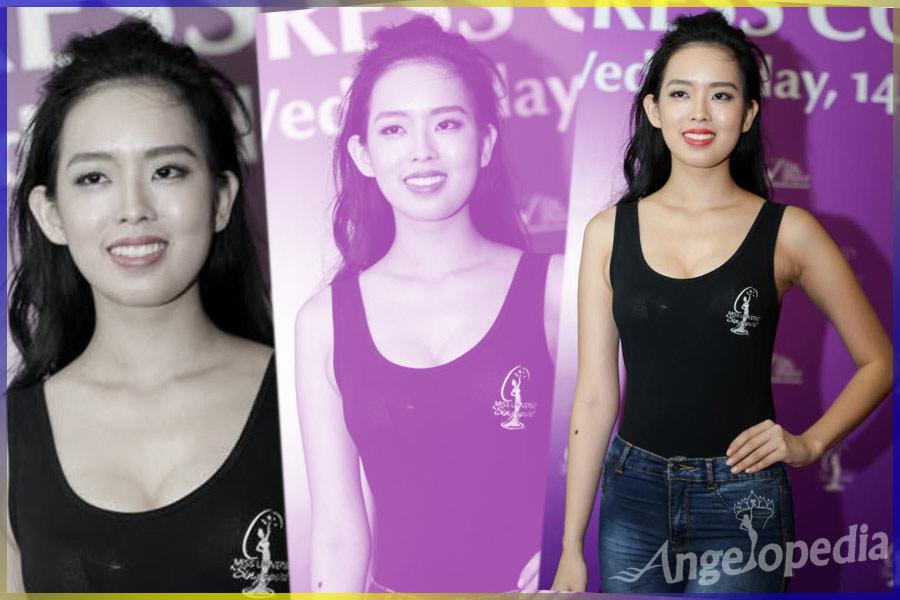 Luisa Gan Finalist Miss Universe Singapore 2016