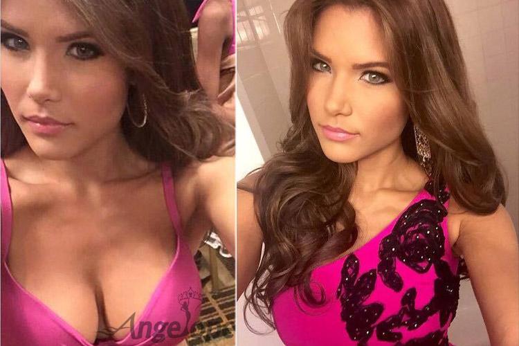 Gabriela Berrios Pagan Miss Universe Puerto Rico 2014 Squeenky Eyes Selfie