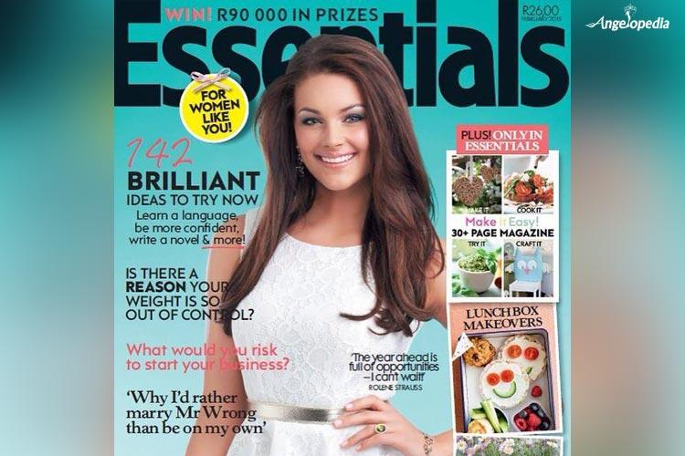 Rolene Strauss on the Cover of Essentials February 2015