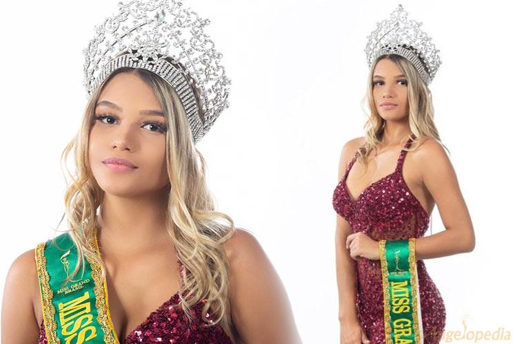 Luiza Braz Miss Grand Bahia 2019 Finalist Miss Grand Brasil 2019