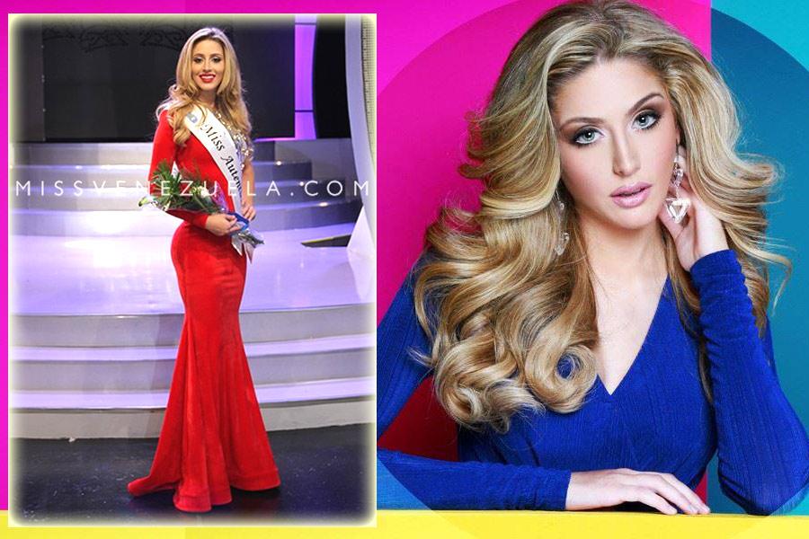 Winner of Most Authentic Award at Miss Venezuela 2016 is Frinddy Bocaranda