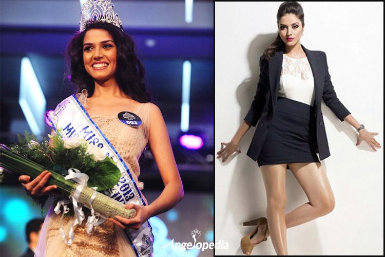 The sculpted beauty Manasi Moghe Miss Universe India 2013