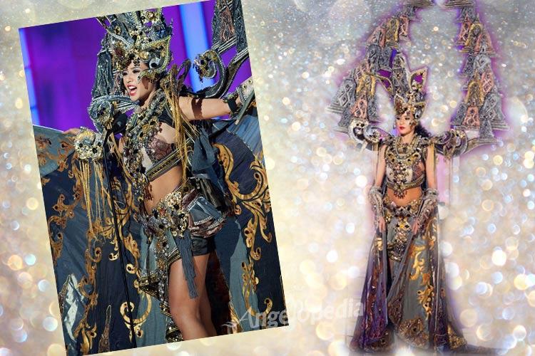 Elvira Devinamira Miss Universe Indonesia 2014