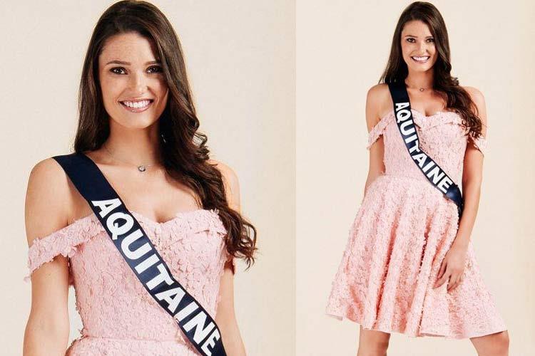 Justine Delmas Miss Aquitaine 2019