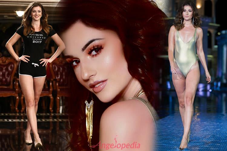Adriana Zaujecova finalist Miss Universe Slovakia 2017