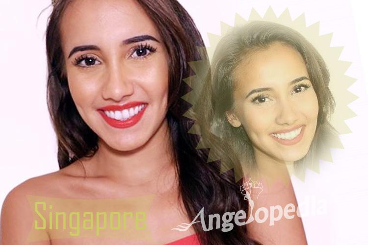 Manuela Bruntraeger as Singapore for Miss Earth 2016