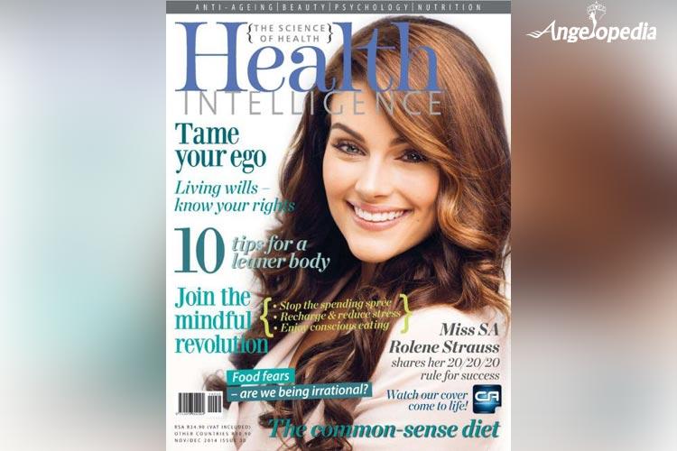 Rolene Strauss on Health Magazine December 2014 edition