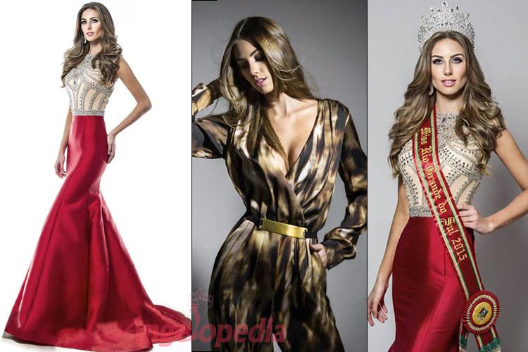 Marthina Brandt Miss Rio Grande do Sul 2015 for Miss Brazil 2015