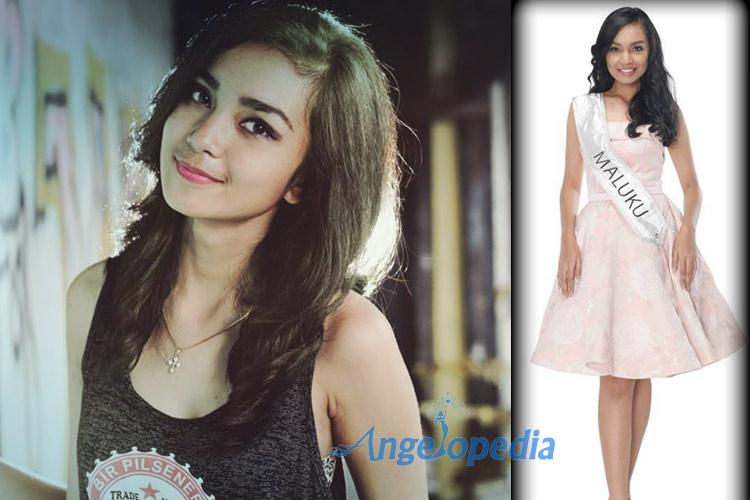 Leinda Melissa Wattimena finalist Miss Indonesia 2016