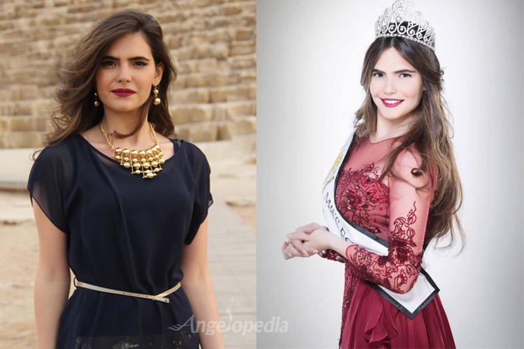 Lara Debbane Miss World Egypt 2015 for Miss World 2015