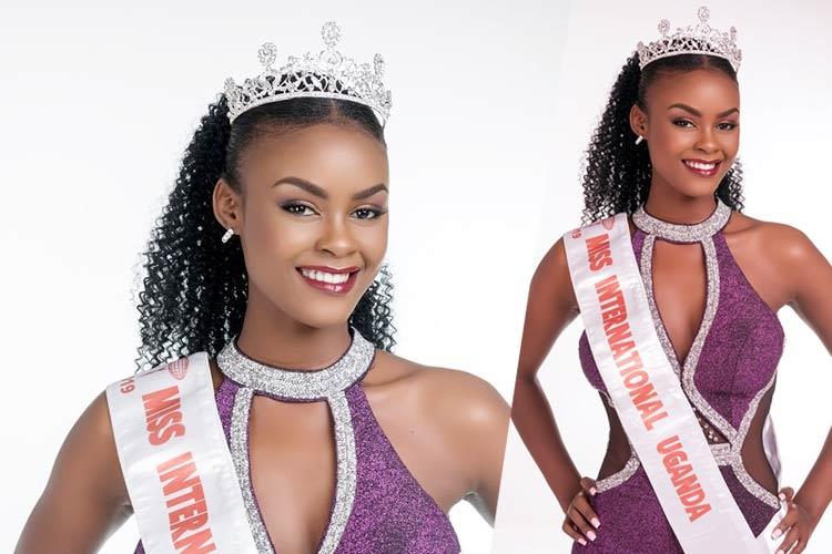 Evelyn Namatovu Kironde Miss International Uganda 2019 for Miss International 2019