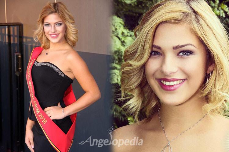 Amy Courtens for Miss Belgium 2016