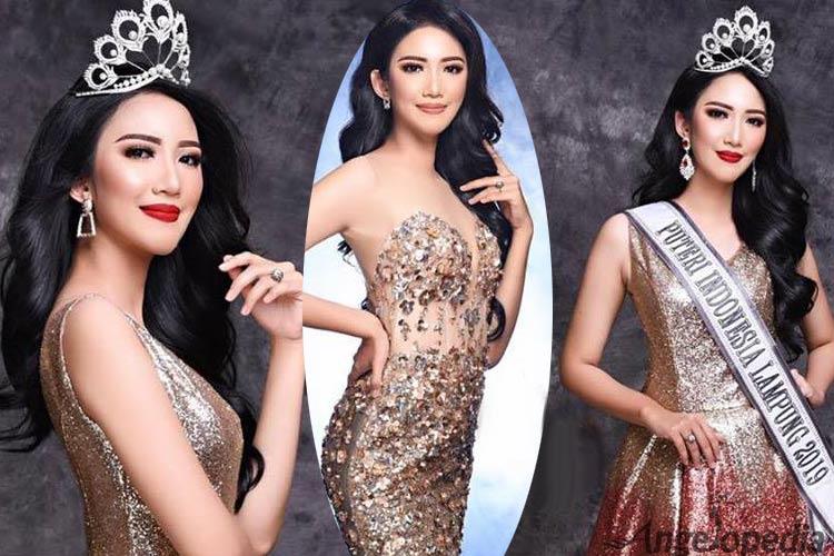 Erika Dwi Alviana Miss Lampung 2019 Finalist Puteri Indonesia 2019