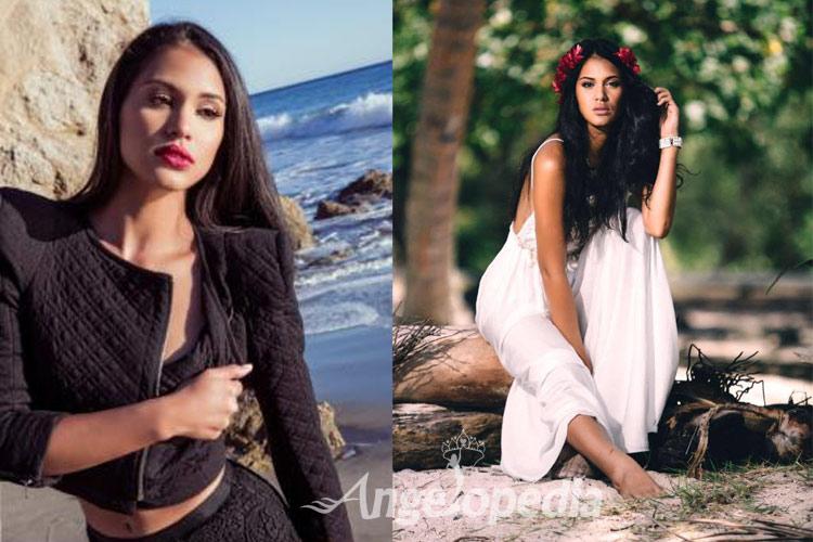 Hinarere Taputu Miss France for Miss World 2015