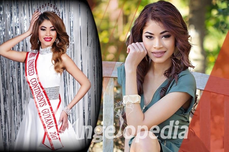 Divya Yabindranauth Miss United Continents Guyana 2017