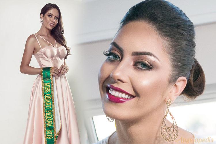 Poliana Rosa Miss Grand Parana 2019 Finalist Miss Grand Brasil 2019