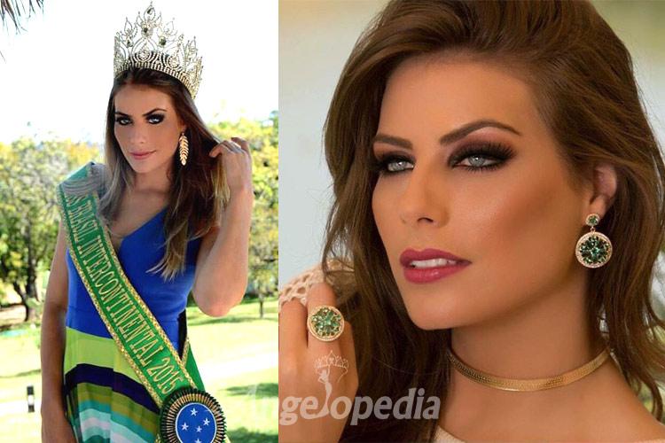 Lilioze Mendonca Miss Brazil for Miss Intercontinental 2015