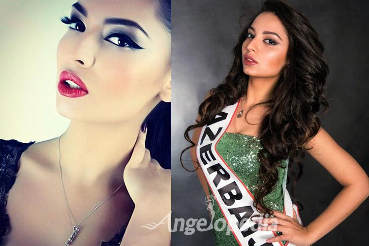 Ibrahimova Nigar Miss Azerbaijan for Miss Intercontinental 2015