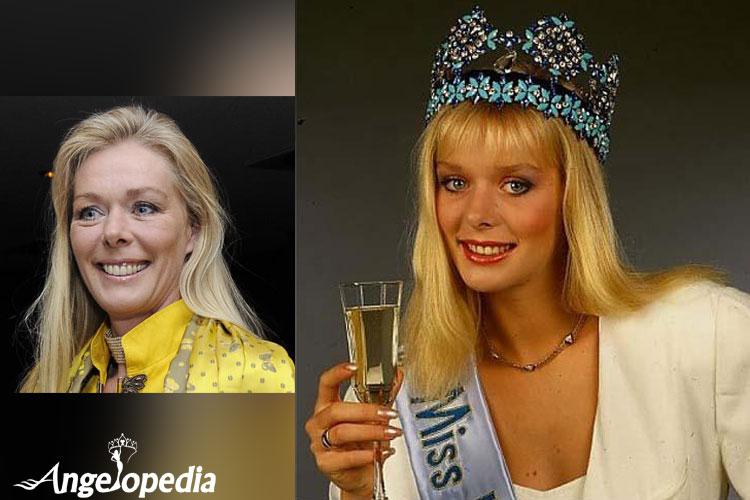 Ulla Weigerstorfer Miss World 1987 from Austria