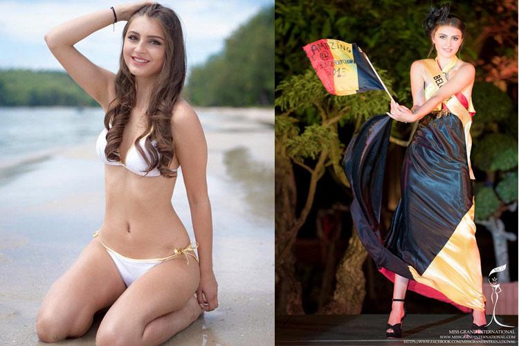 Rana Ozkaya Miss Grand Belgium 2015 for Miss Grand International 2015