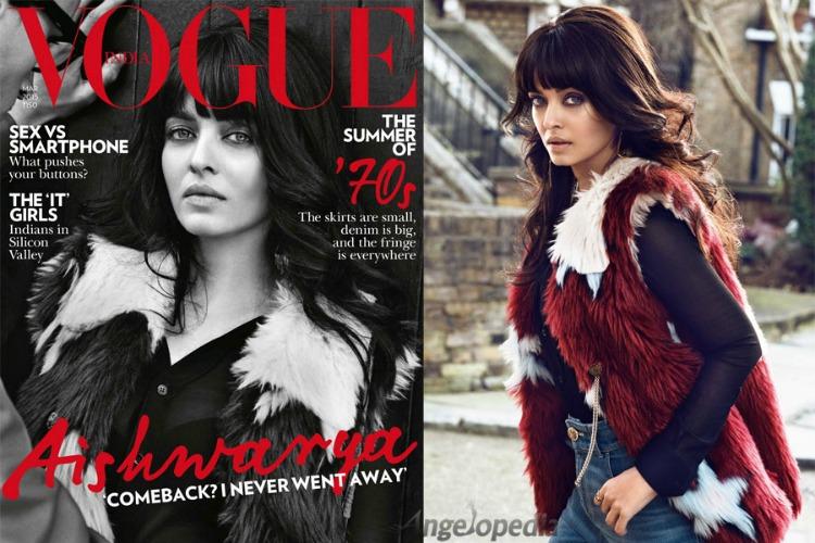 Aishwarya Rai for Vogue India March 2015