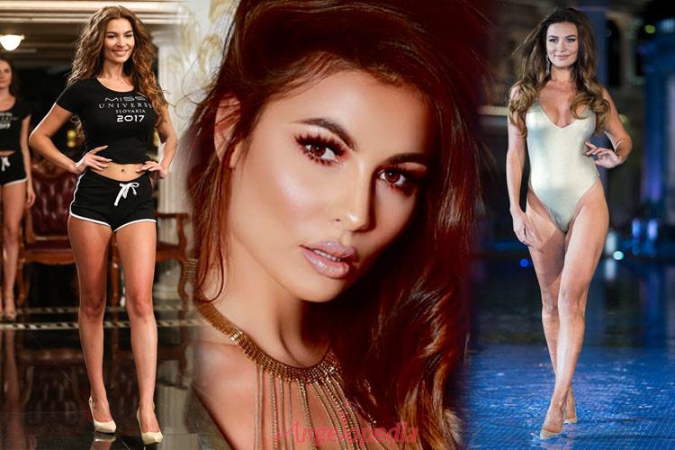 Vladimira Luttyova finalist Miss Universe Slovakia 2017