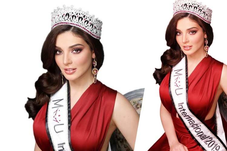 Andrea Isabel Toscano Miss International Mexico 2019 for Miss International 2019