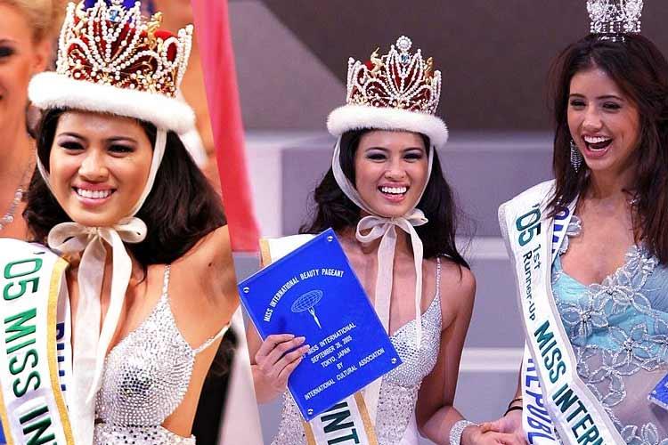 Lara Quigaman Miss International 2005 from Philippines