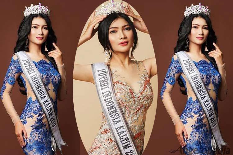 Radha Virsa Febiola Darmawan Miss Kalimantan Timur 2019 Finalist Puteri Indonesia 2019