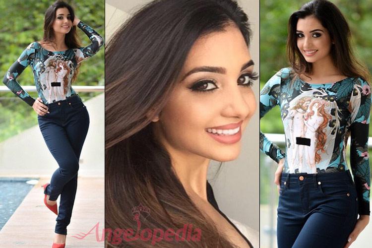 Melina Gomes Miss Roraima 2015 for Miss Brazil 2015