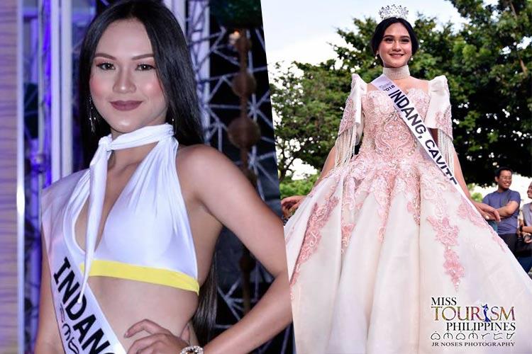 Raichelle Shey Sol representing Indang Cavite