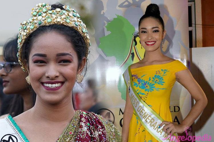 Vena Mookram Miss World Guyana 2017 Finalist Miss World 2017