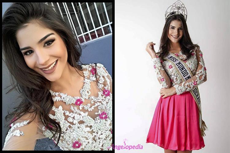 Julia Horta hailing from Minas Gerais for Miss Mundo Brasil 2015