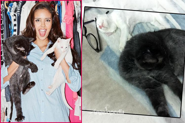 Megan with her darling Solem and Kira