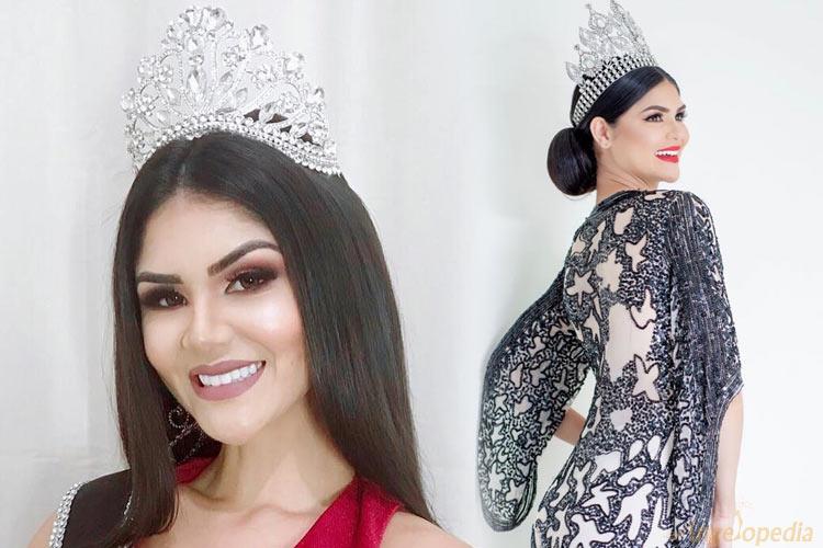 Claudianne Vacarezza Miss Grand Goias 2019 Finalist Miss Grand Brasil 2019