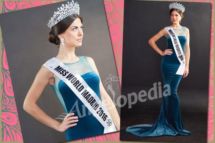 Miriam Paredes Gines Miss World Spain Madrid 2016